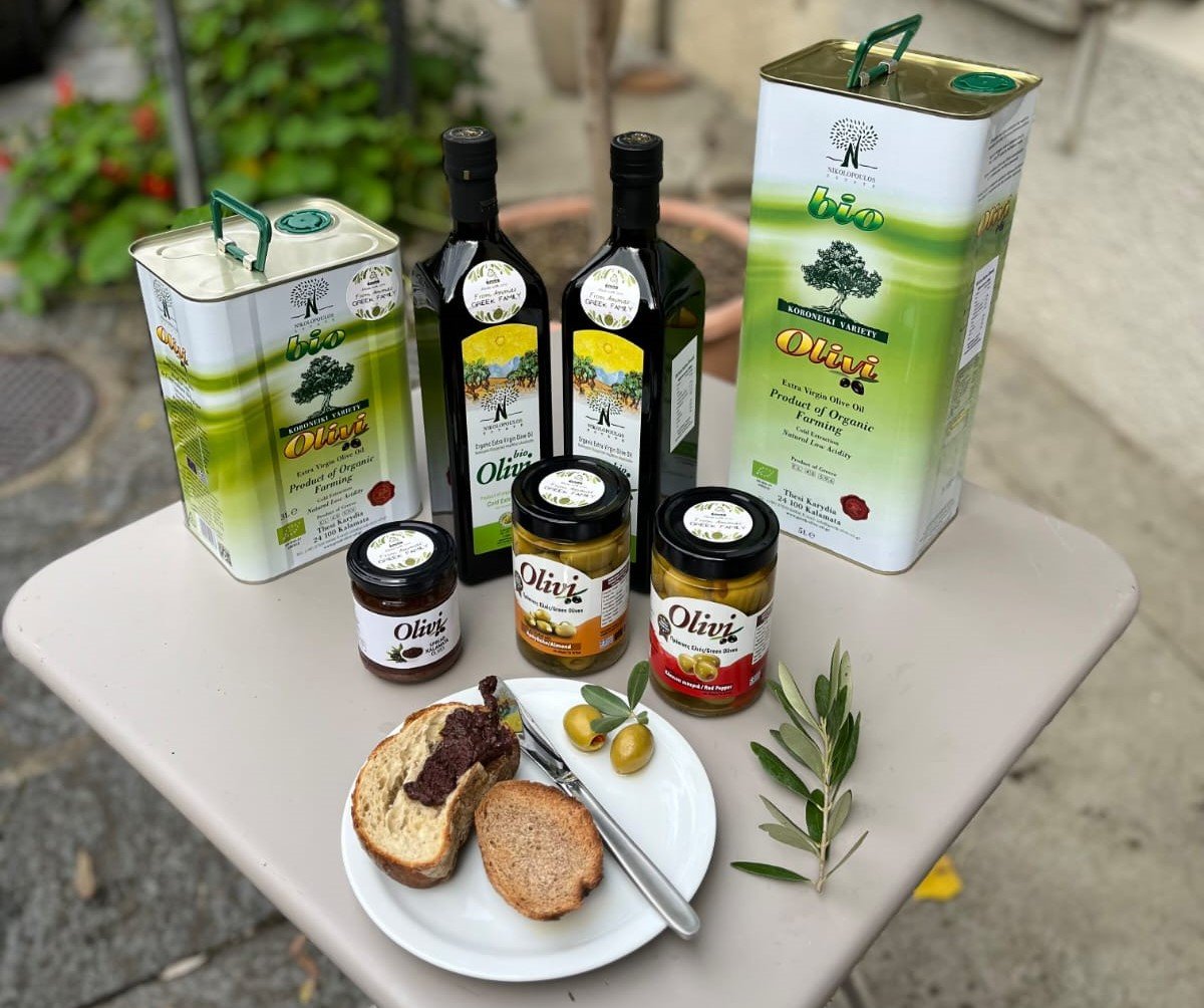 Olivi - Griechisches Bio Natives Olivenöl Extra - 1,0L