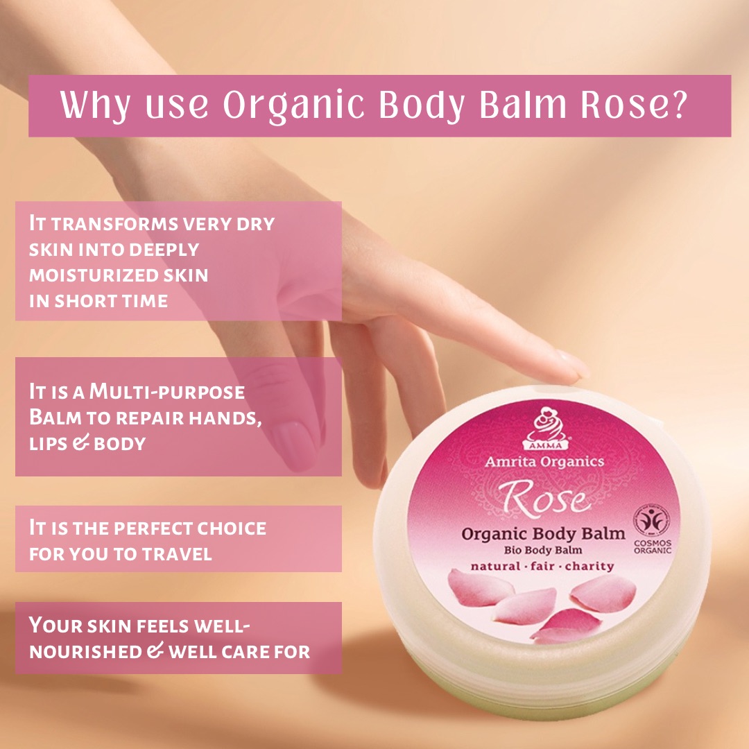 Body Balm Rose, bio